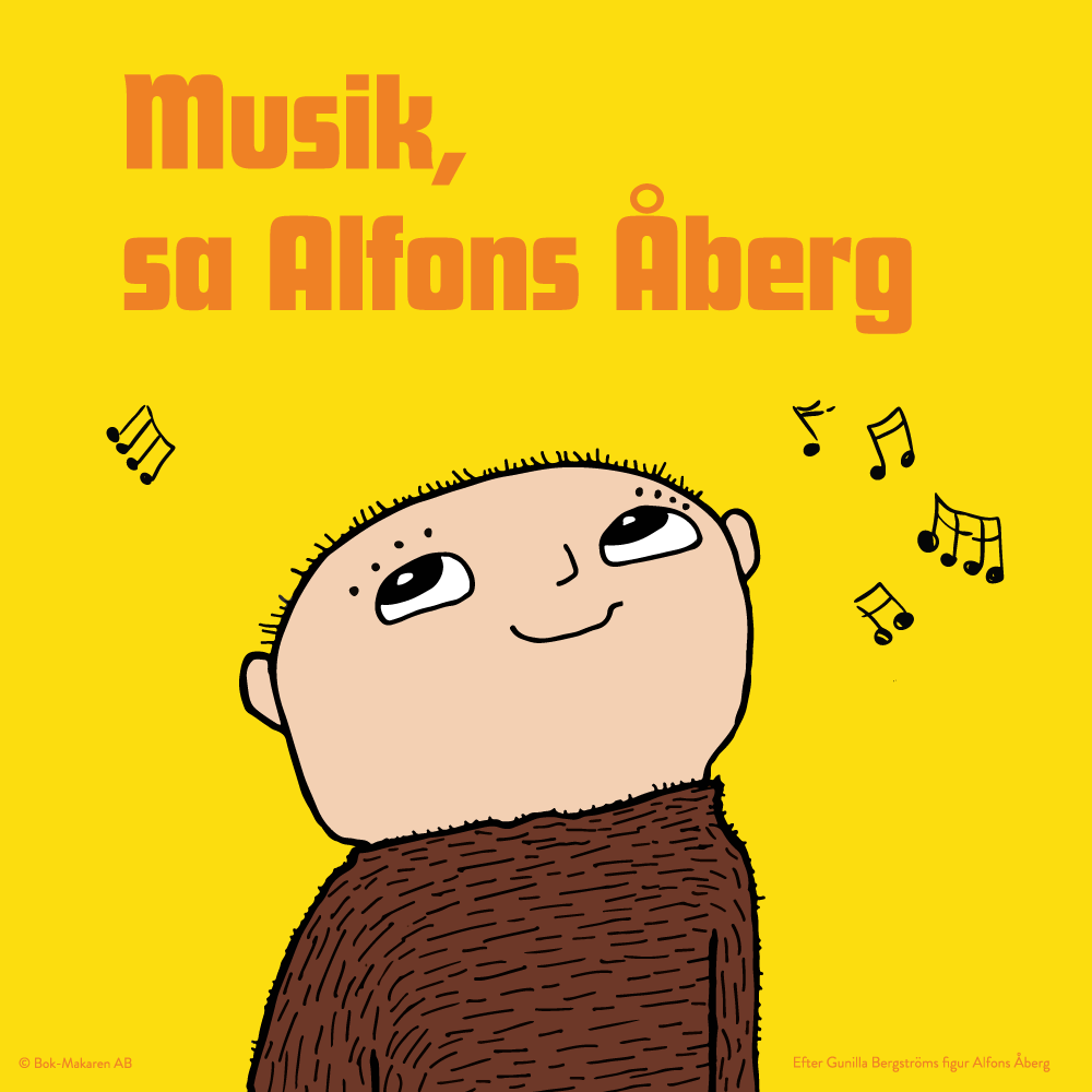Musik, sa Alfons Åberg omslag